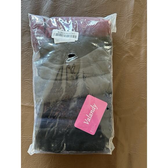 7 Pack High Waisted Leggings for Women Size XL - Picture 5 of 5